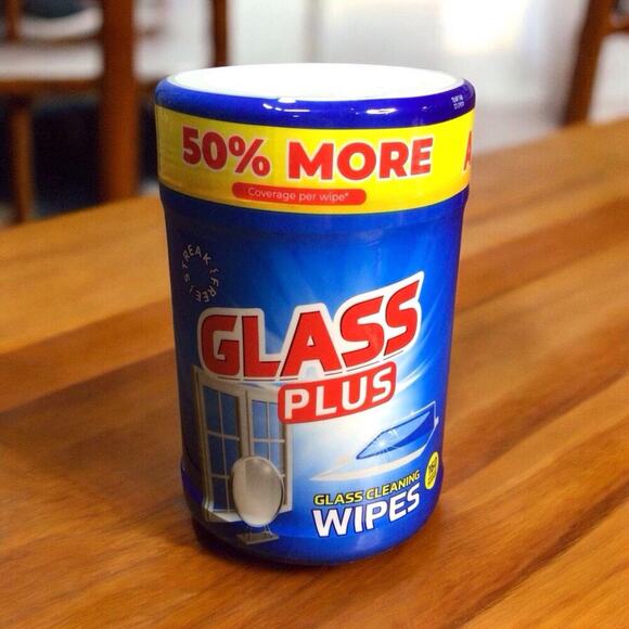 Glass Plus - Glass Cleaning Wipes - 160 Count - Picture 1 of 4